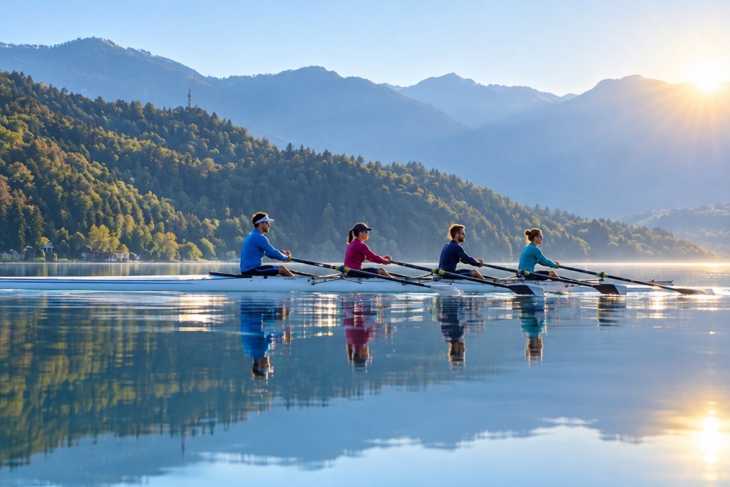 aviron lac de savoie